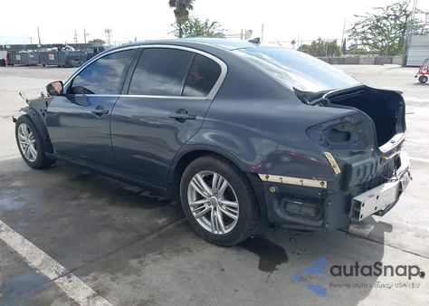 2012 Infiniti G25 Journey из США, поврежденный, VIN JN1DV6AP9CM700648